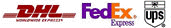 ͻ-DHL/FedEx/ups